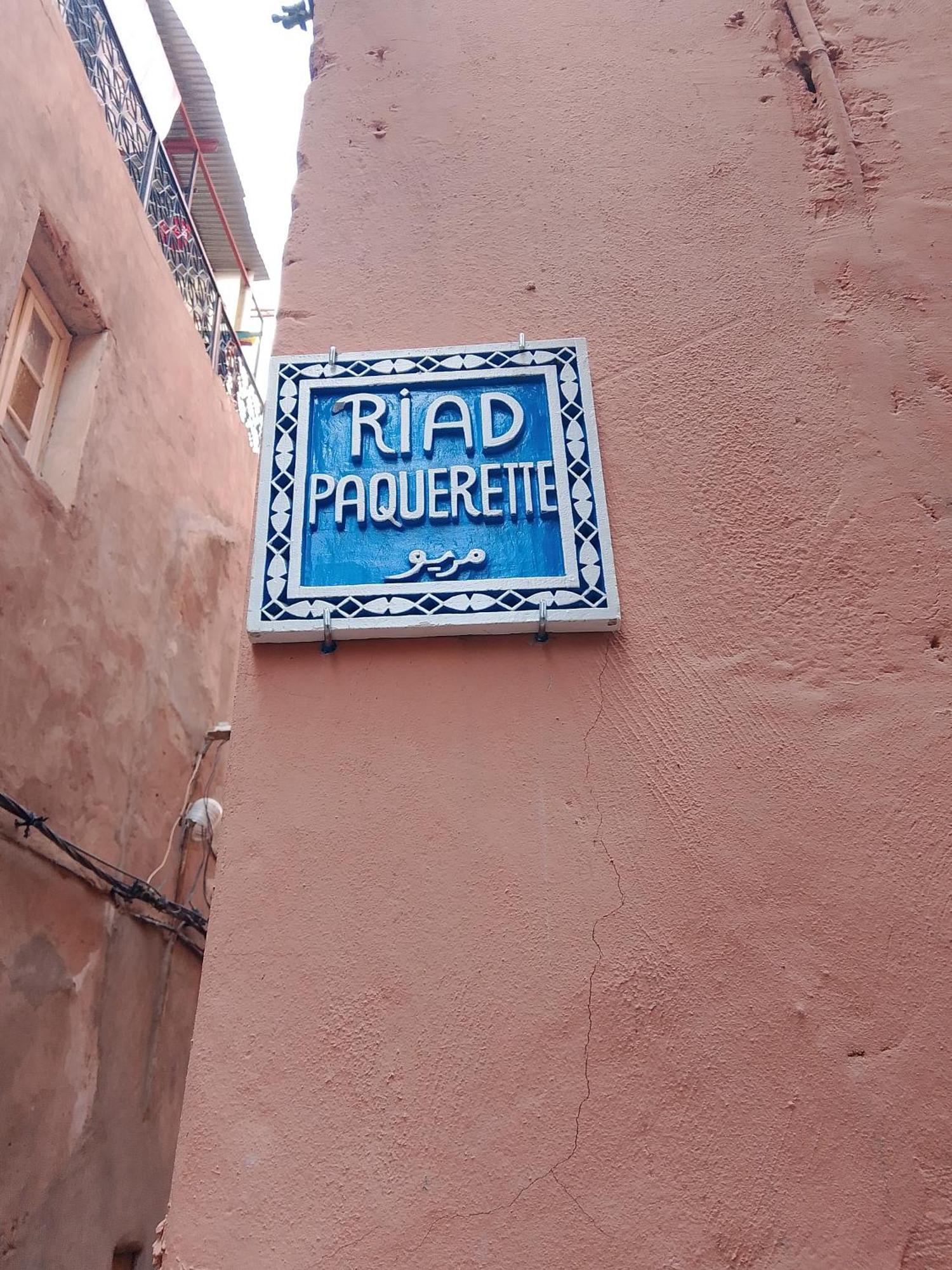 Riad Paquerette Marrakesh Exteriör bild